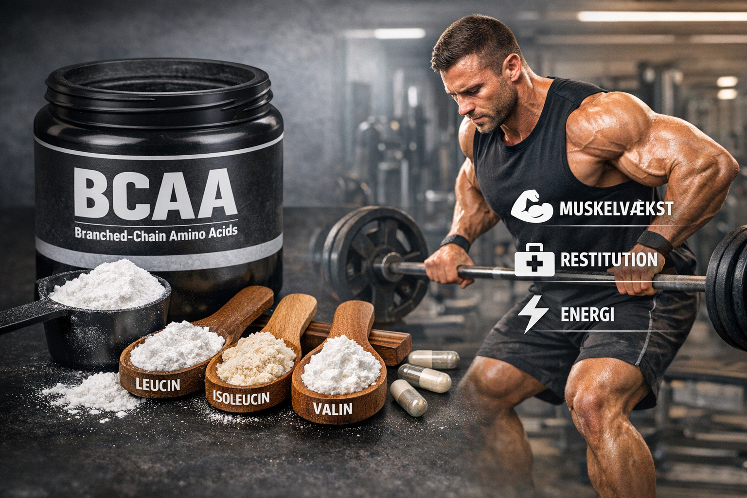 BCAA: Din Guide til Musklernes Byggesten og Hurtigere Restitution
