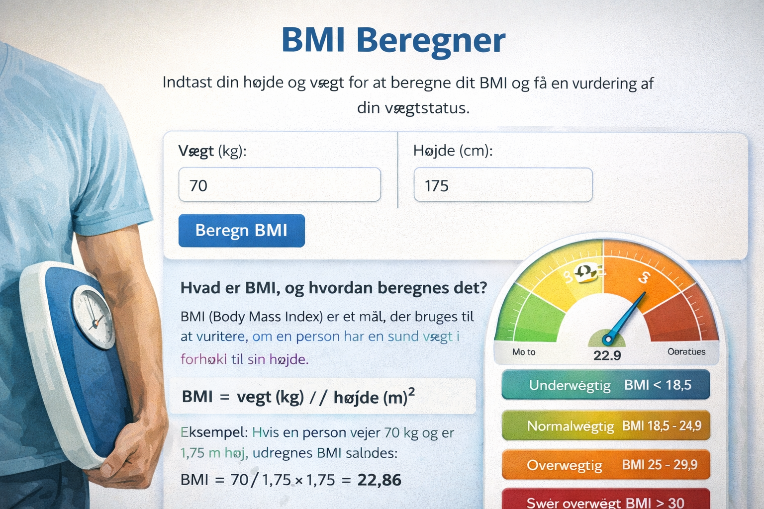 BMI beregner
