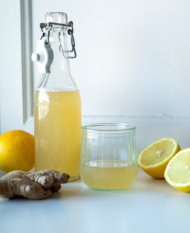 Ingefærshot – nem opskrift med citron (boost dit immunforsvar)