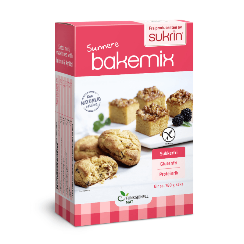 Sukrin Glutenfri Bagemix 340g