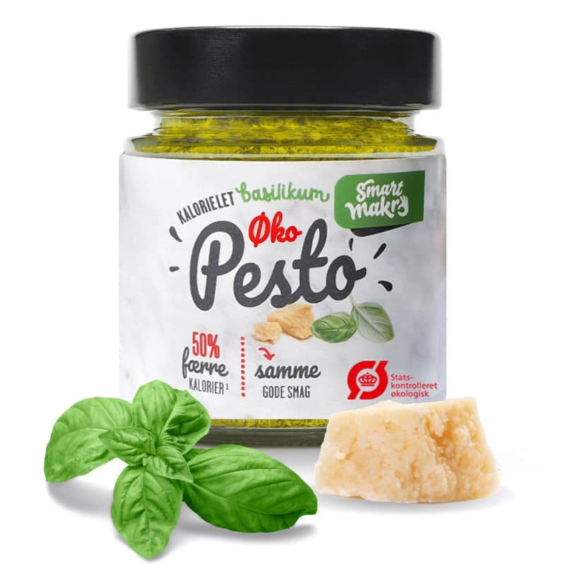 Smart Makro Øko Kalorielet Basilikumpesto (135g)