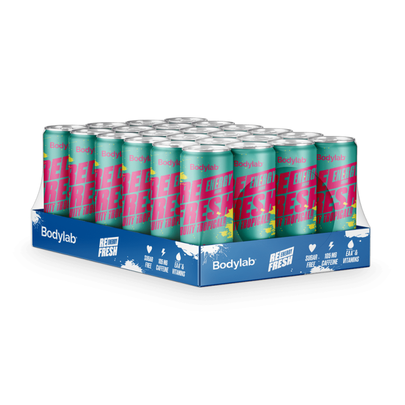 Refresh Energy Drink (24 x 330 ml) - Fruity Tropical