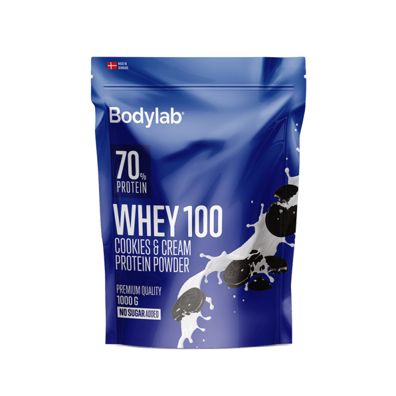 BodyLab Whey 100 Proteinpulver Cookies & Cream (1kg)