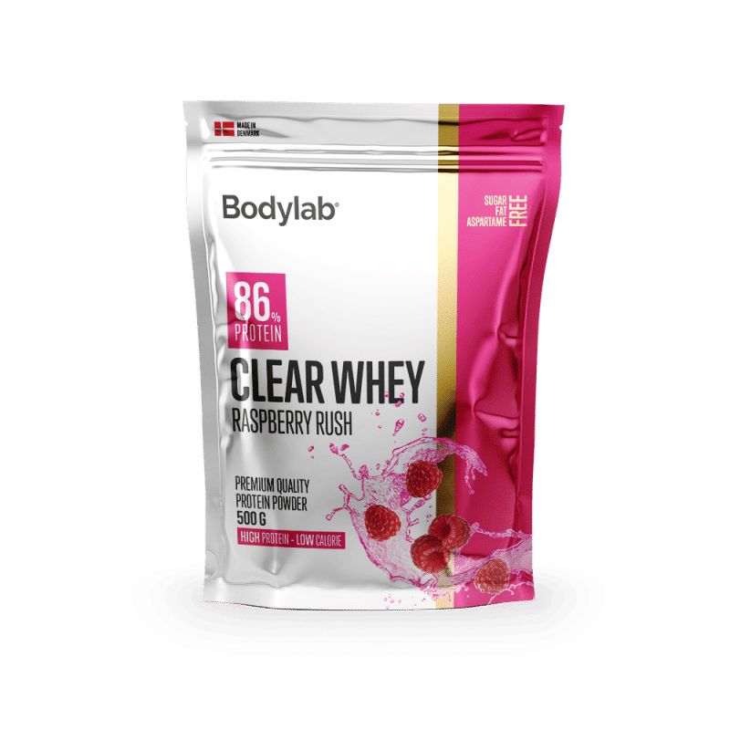 BodyLab Clear Whey Rasberry Rush Proteinpulver (500g)