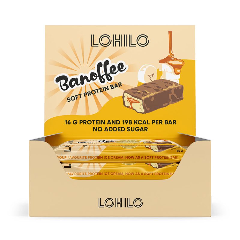 Lohilo Protein Bar - Banoffee (12x 55g)