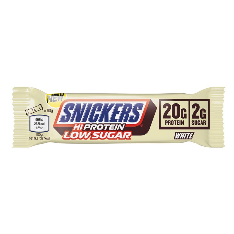 Snickers Hi Protein Bar Low Sugar - White Chocolate (57g)