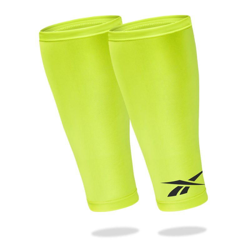 Reebok Kompression Læg Sleeves (2 stk) - Gul - S/M