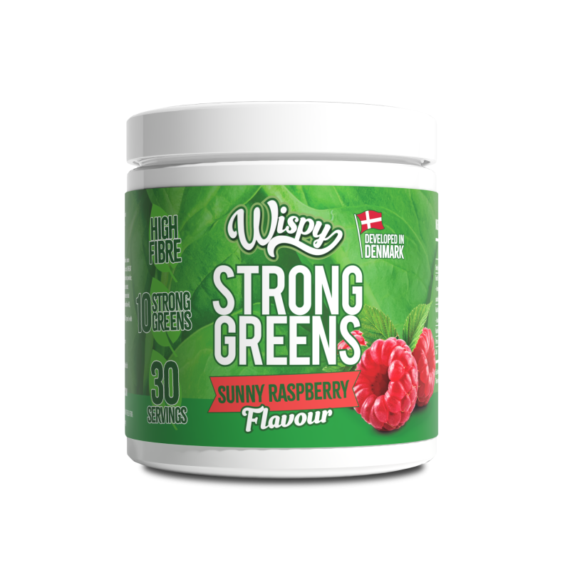 Wispy Strong Greens - Sunny Raspberry (300g)