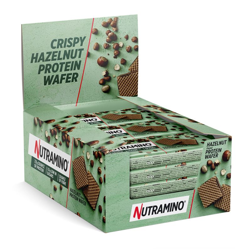 Nutramino Protein Wafer - Hazelnut (12x39g)