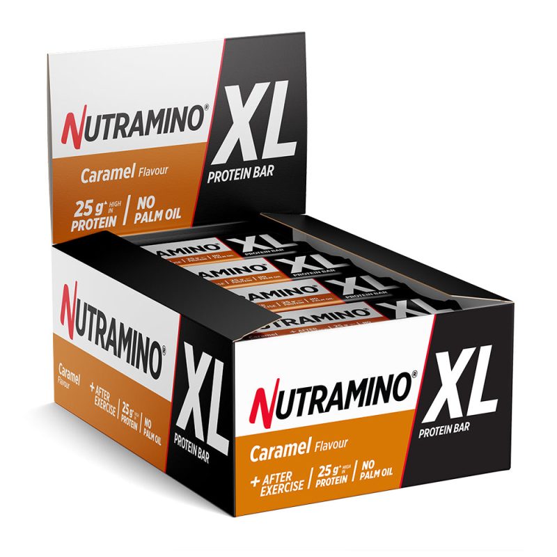 Nutramino XL Protein Bar - Caramel (16x74g)