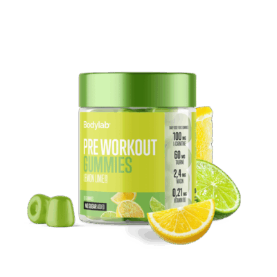 Pre Workout Gummies (60 stk) - Lemon Lime