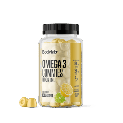 Omega 3 Gummies (60 stk) - Lemon Lime
