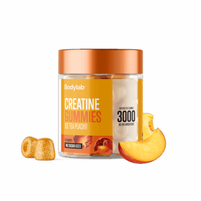 Creatine Gummies (90 stk) - Ice Tea Peach