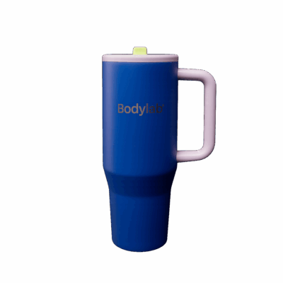 Steel Mug (1100 ml) - Navy Blue Mix