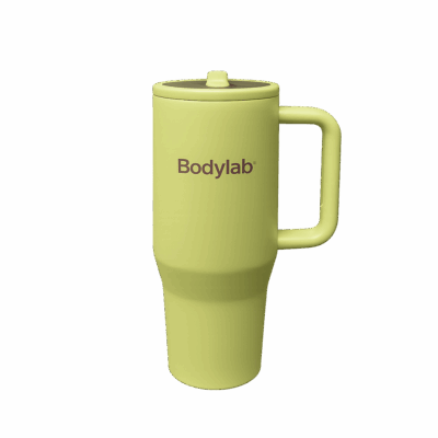 Steel Mug (1100 ml) - Lime Green