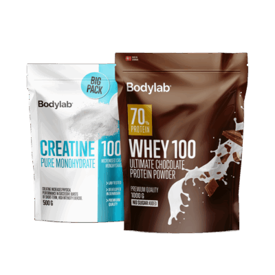 New Year''s Muscle Pack - Whey 100 (1 kg) + Creatine (500 g)
